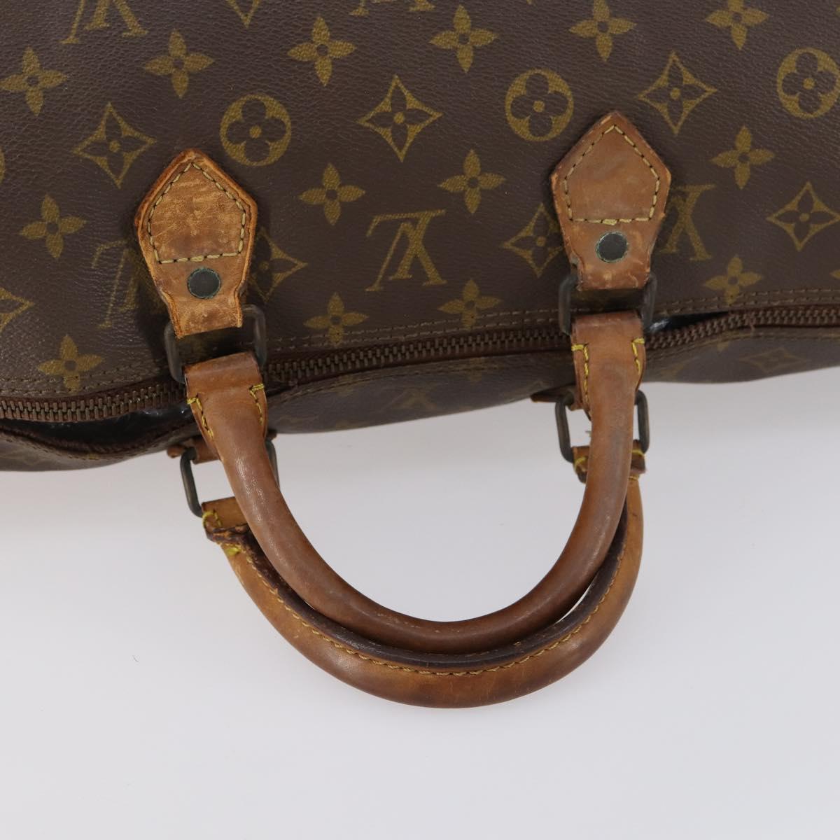 LOUIS VUITTON Monogram Speedy 40 Hand Bag M41522 LV Auth 153185