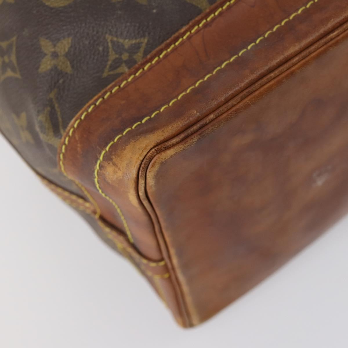 LOUIS VUITTON Monogram Noe Shoulder Bag M42224 LV Auth 153186