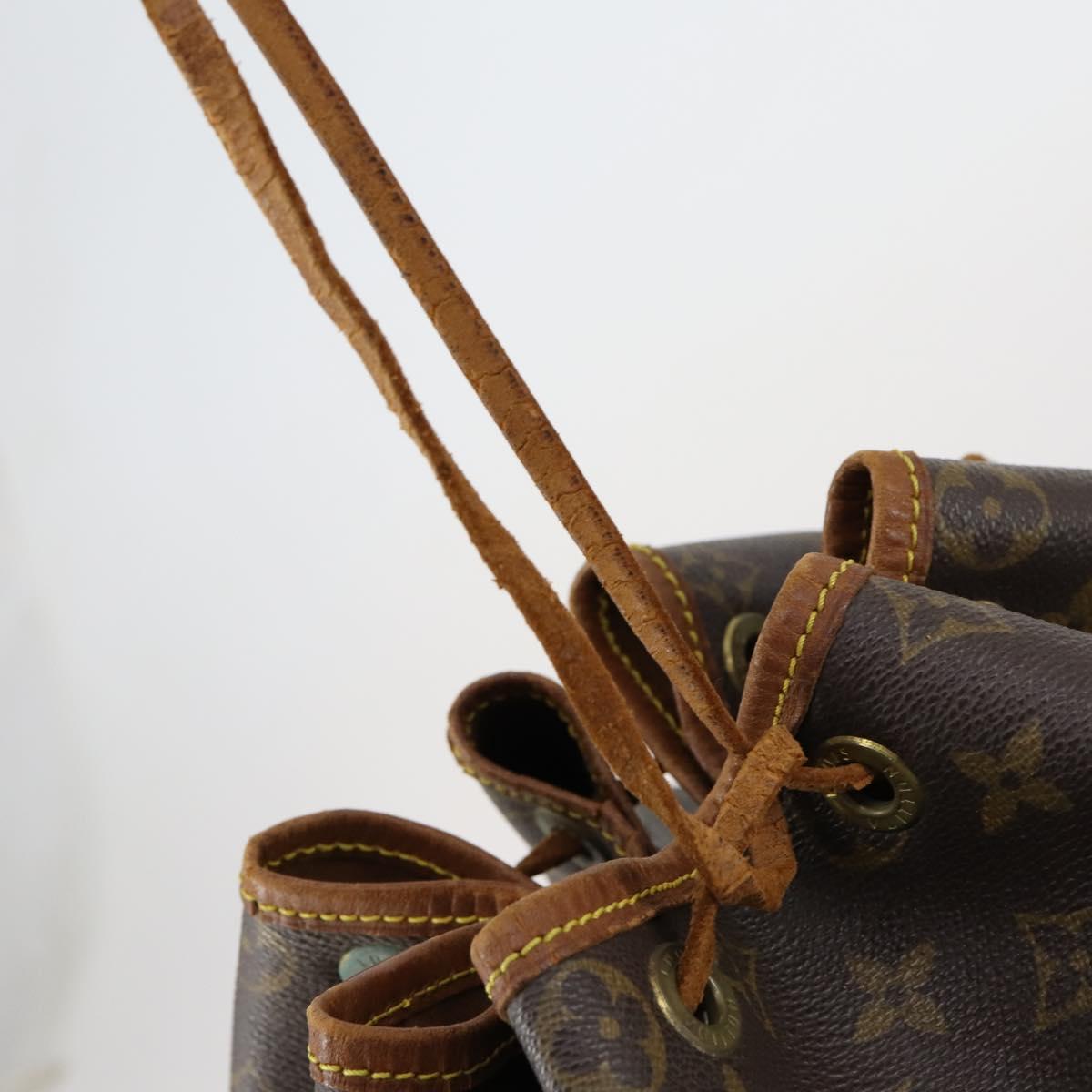 LOUIS VUITTON Monogram Noe Shoulder Bag M42224 LV Auth 153186