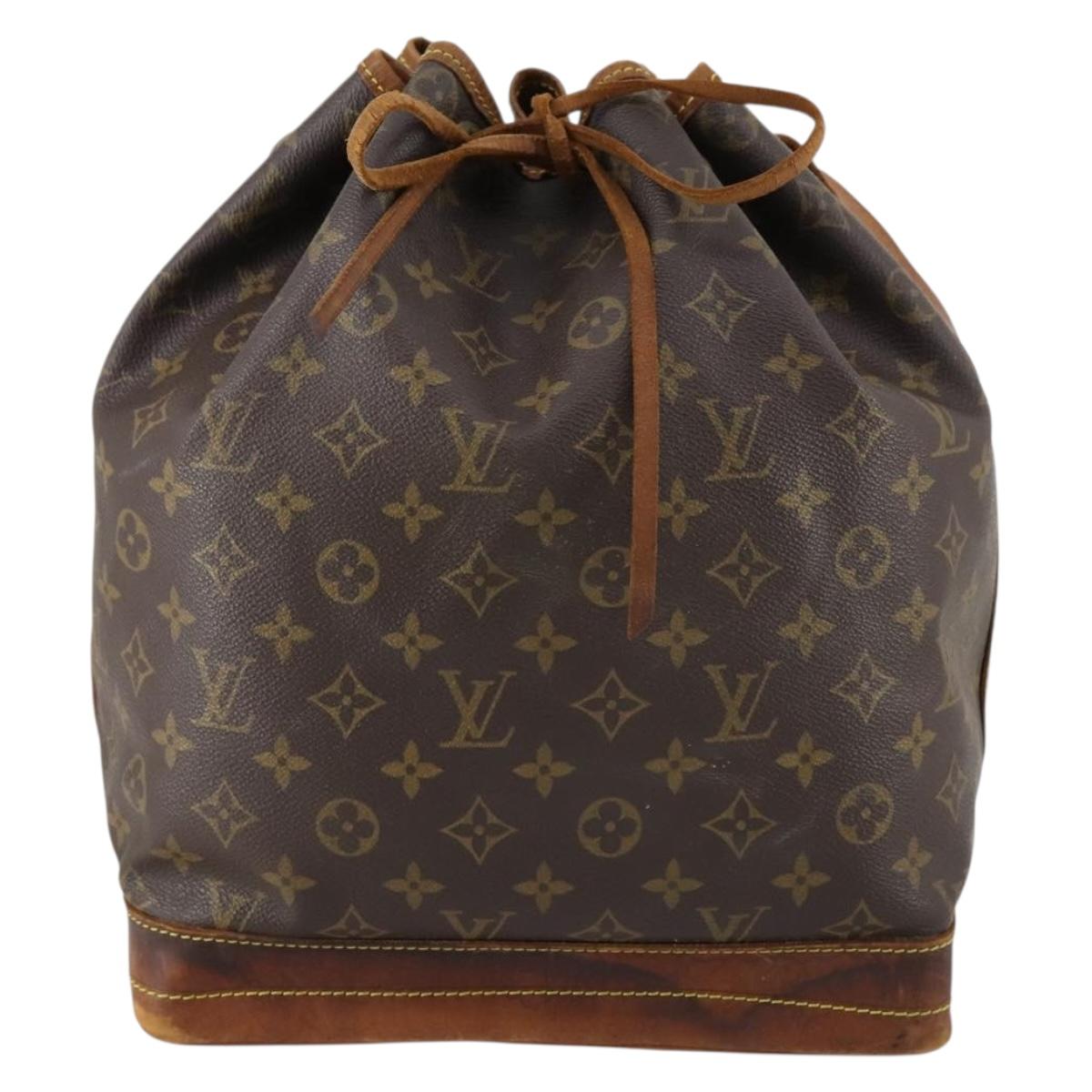 LOUIS VUITTON Monogram Noe Shoulder Bag M42224 LV Auth 153186
