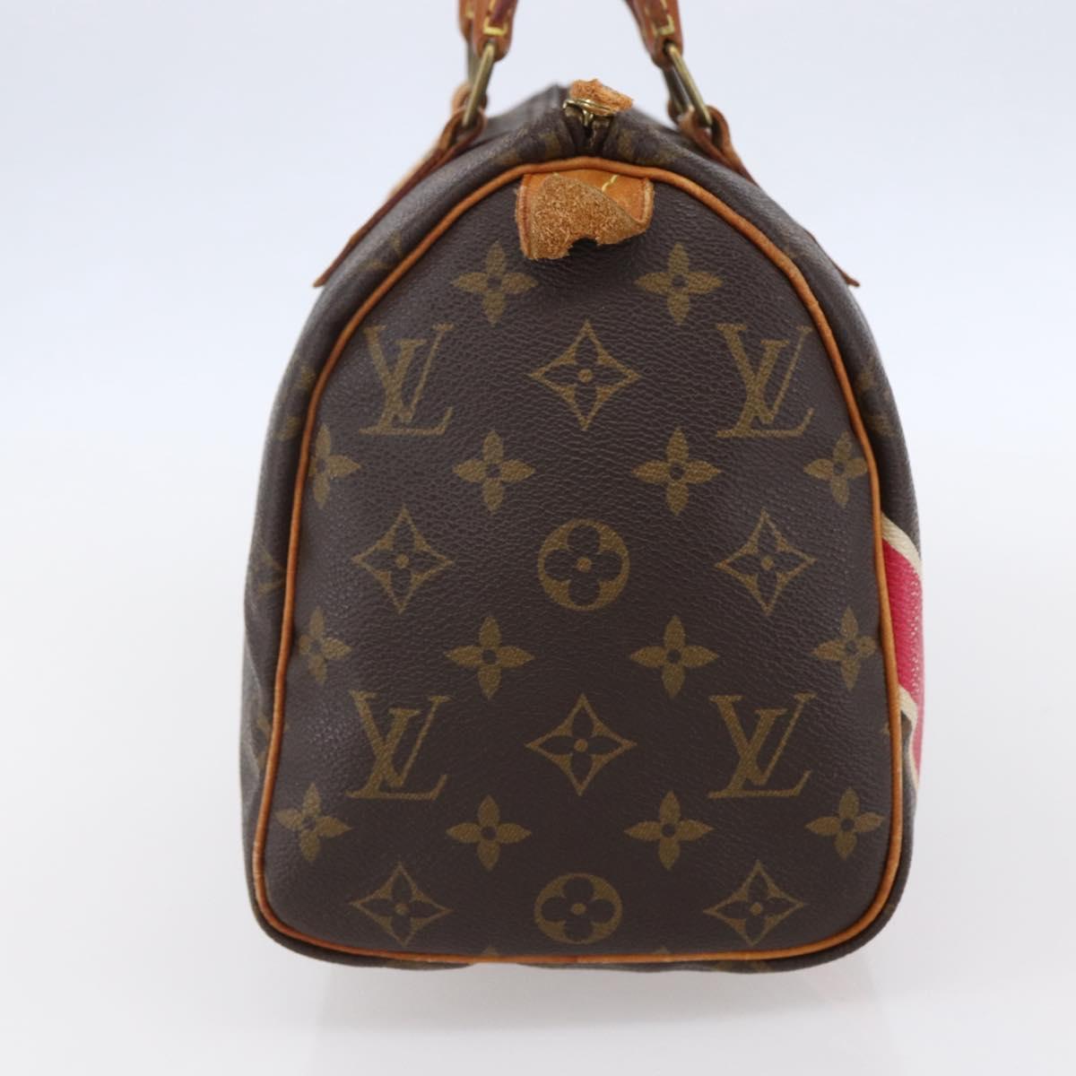 LOUIS VUITTON Monogram My LV Heritage Speedy 25 Hand Bag LV Auth 153187