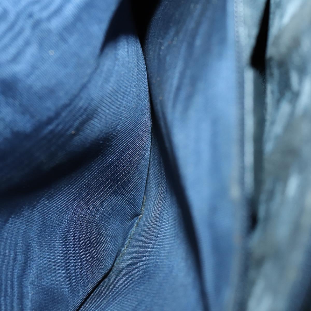 GUCCI Bamboo Tote Bag Leather Black Gold Auth 153189