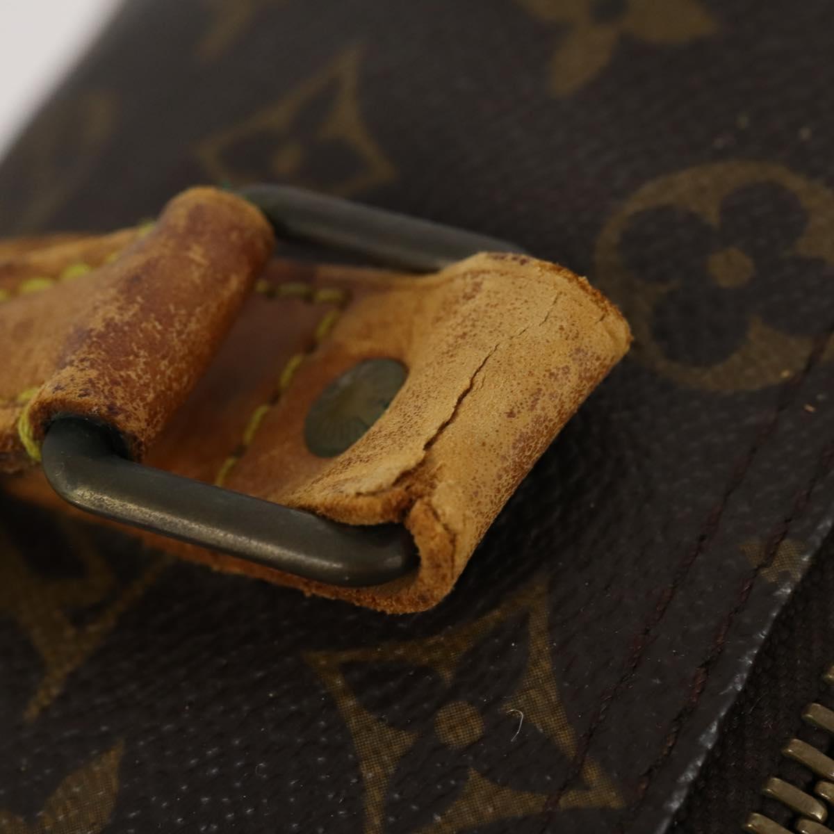 LOUIS VUITTON Monogram Keepall Bandouliere 45 Boston Bag M41418 LV Auth 153191