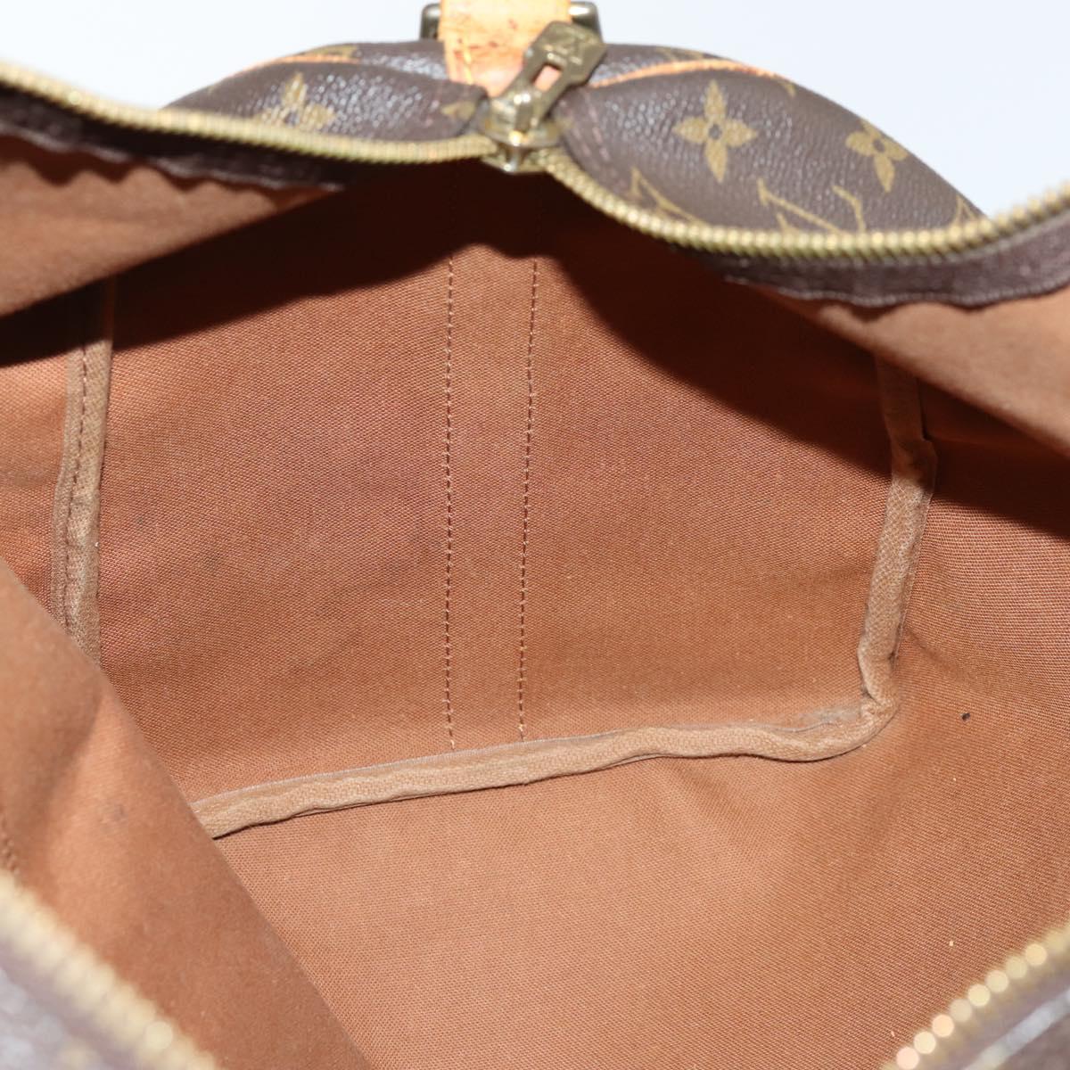 LOUIS VUITTON Monogram Keepall Bandouliere 45 Boston Bag M41418 LV Auth 153191