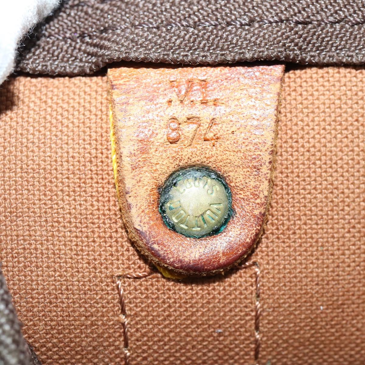 LOUIS VUITTON Monogram Keepall Bandouliere 45 Boston Bag M41418 LV Auth 153191