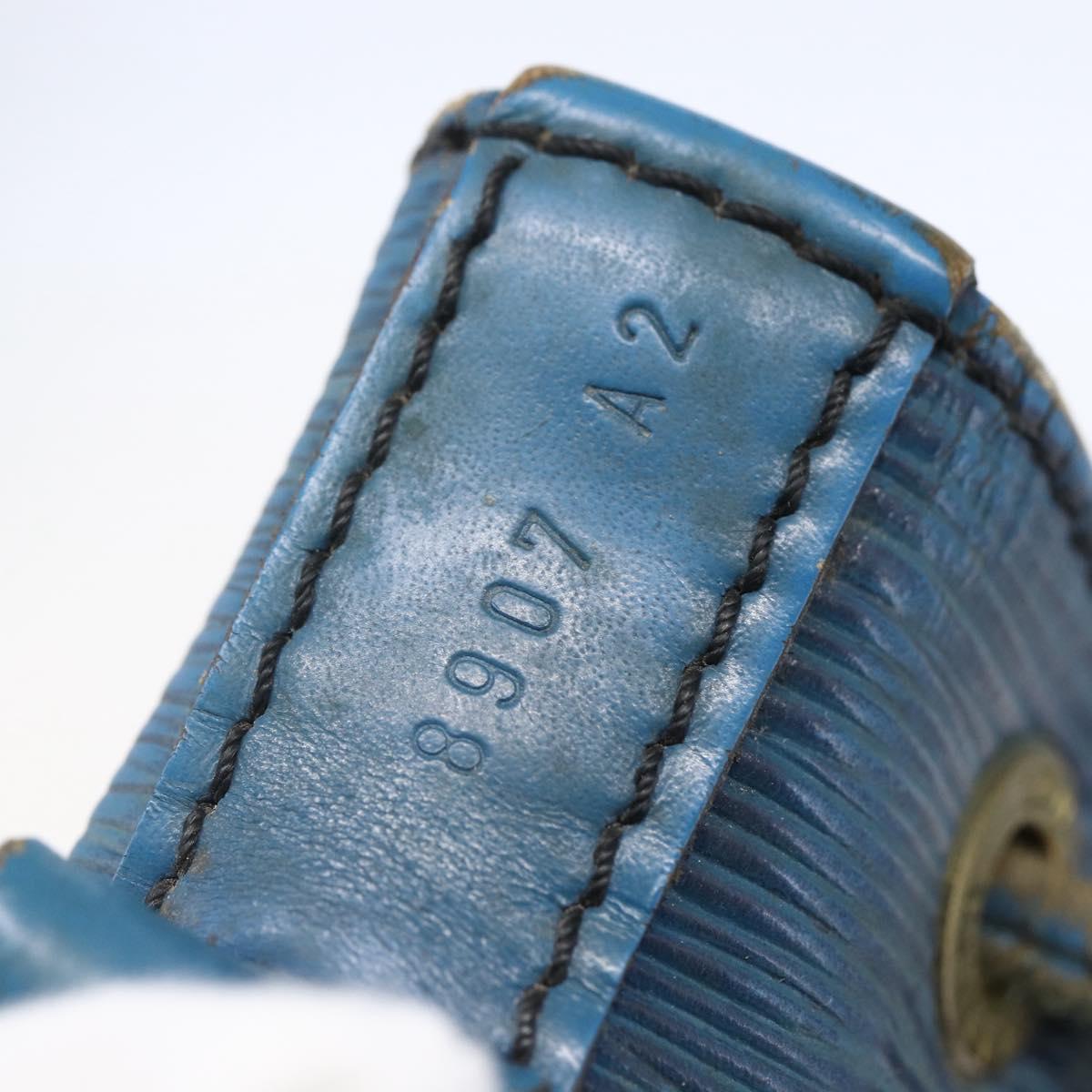 LOUIS VUITTON Epi Noe Shoulder Bag Toledo Blue M44005 LV Auth 153192