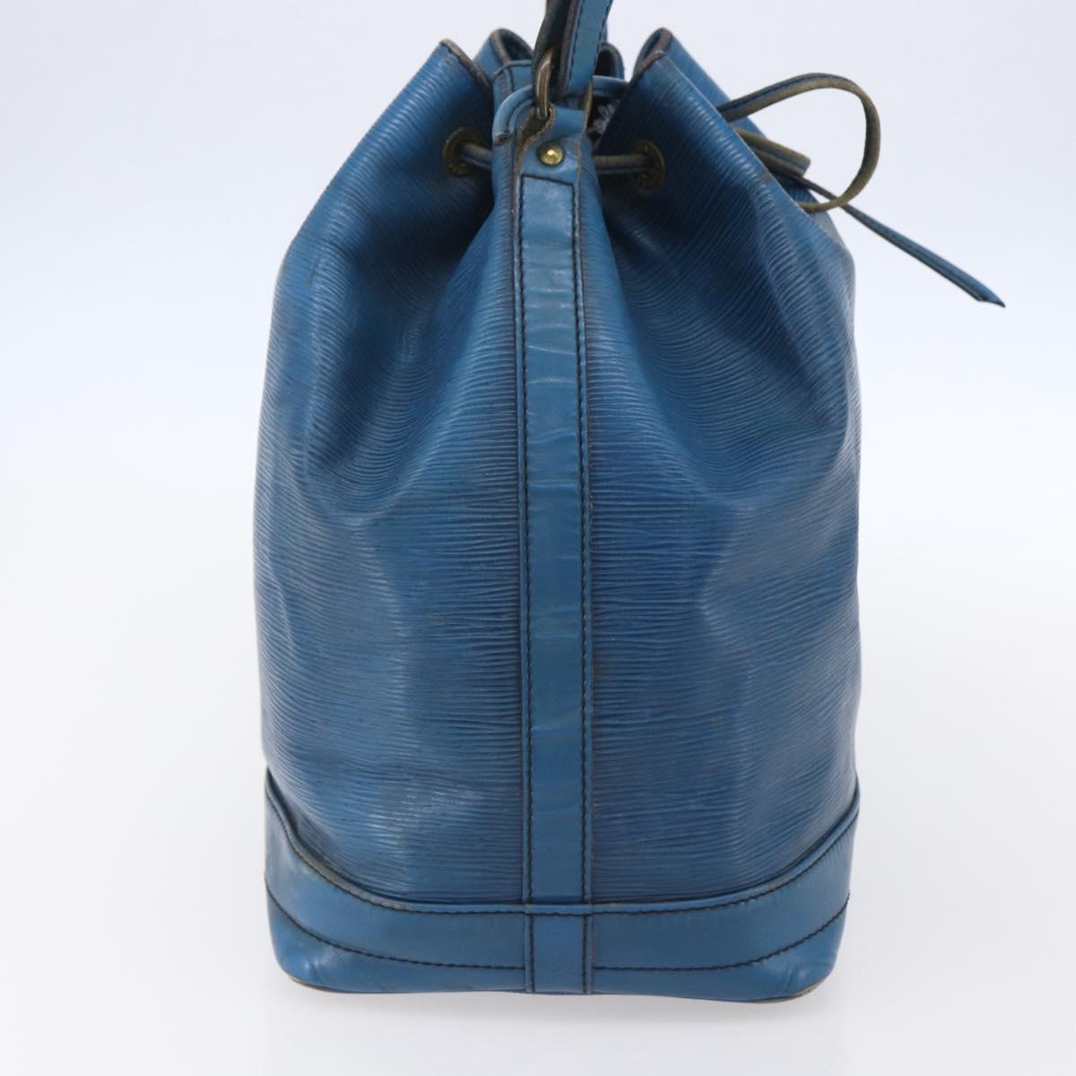 LOUIS VUITTON Epi Noe Shoulder Bag Toledo Blue M44005 LV Auth 153192