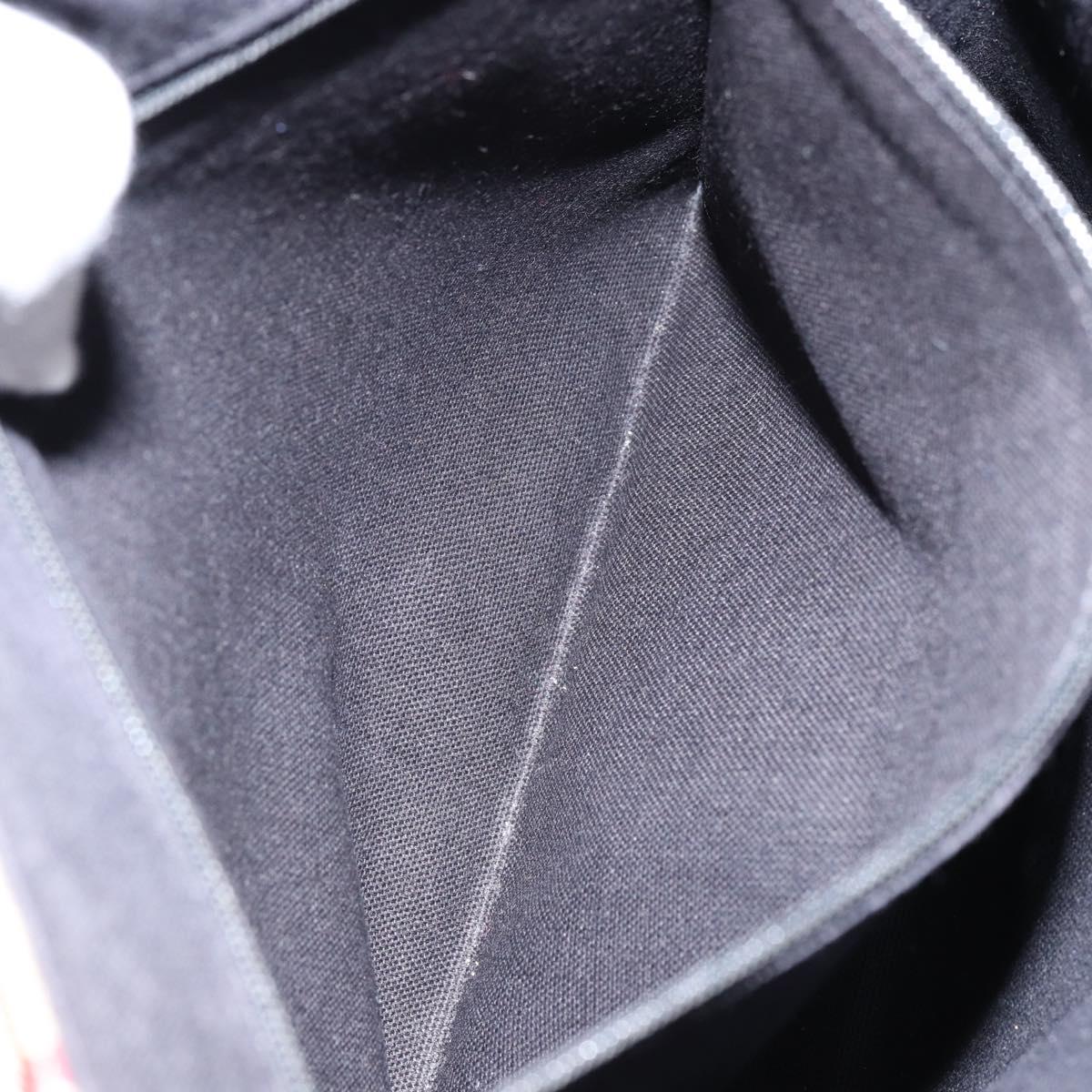 BURBERRY Nova Check Shoulder Bag PVC Beige Gold Auth 153196