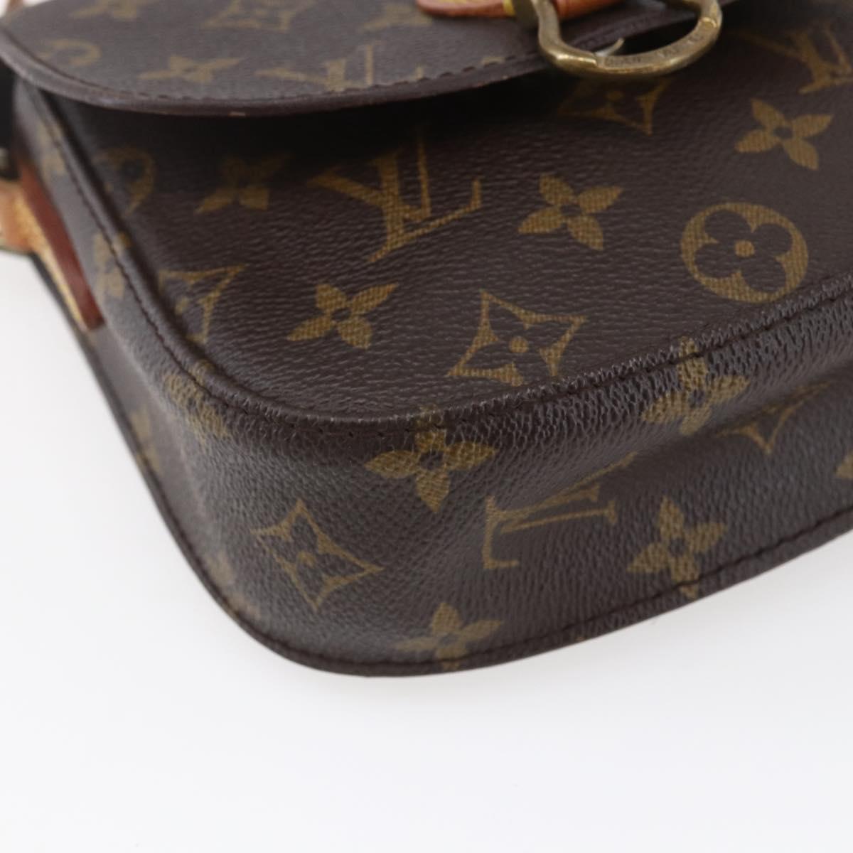 LOUIS VUITTON Monogram Saint Cloud PM Shoulder Bag M51244 LV Auth 153202