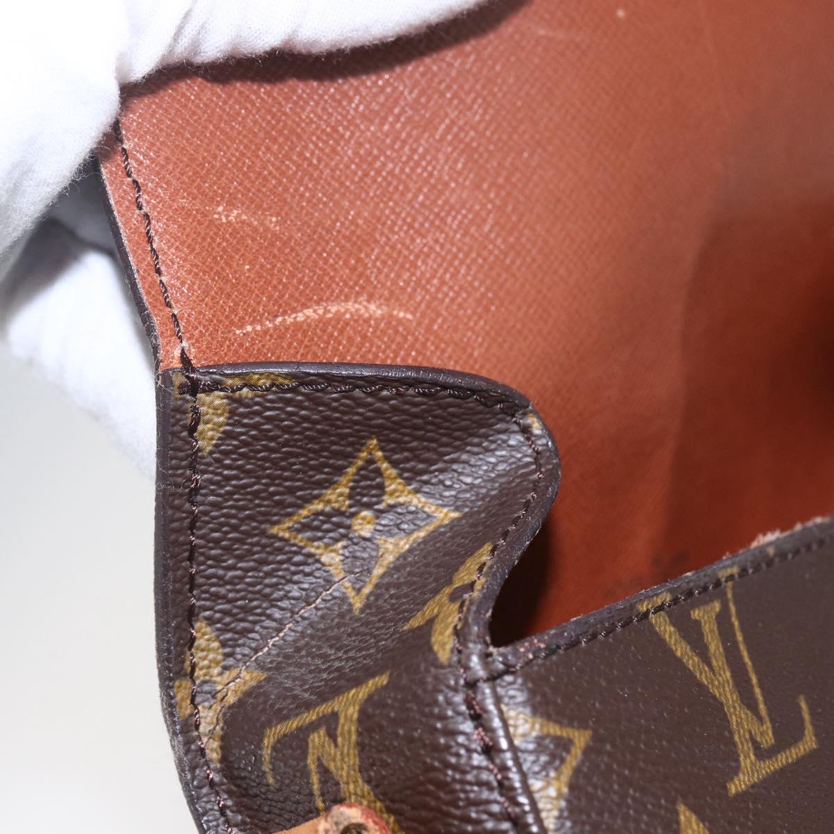 LOUIS VUITTON Monogram Saint Cloud PM Shoulder Bag M51244 LV Auth 153202