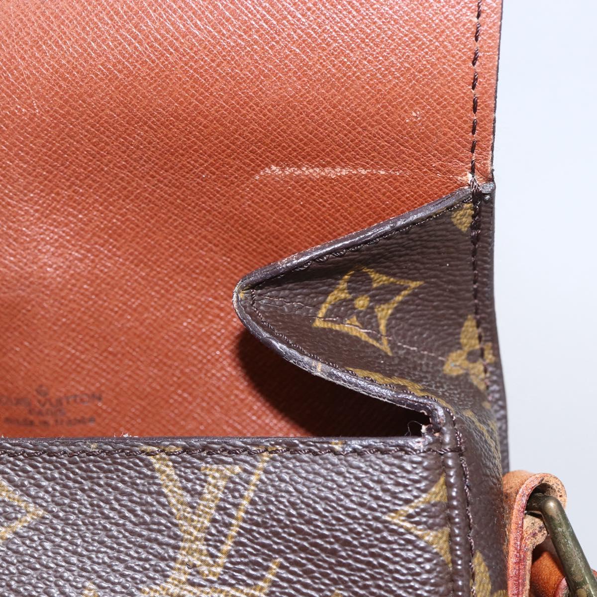 LOUIS VUITTON Monogram Saint Cloud PM Shoulder Bag M51244 LV Auth 153202