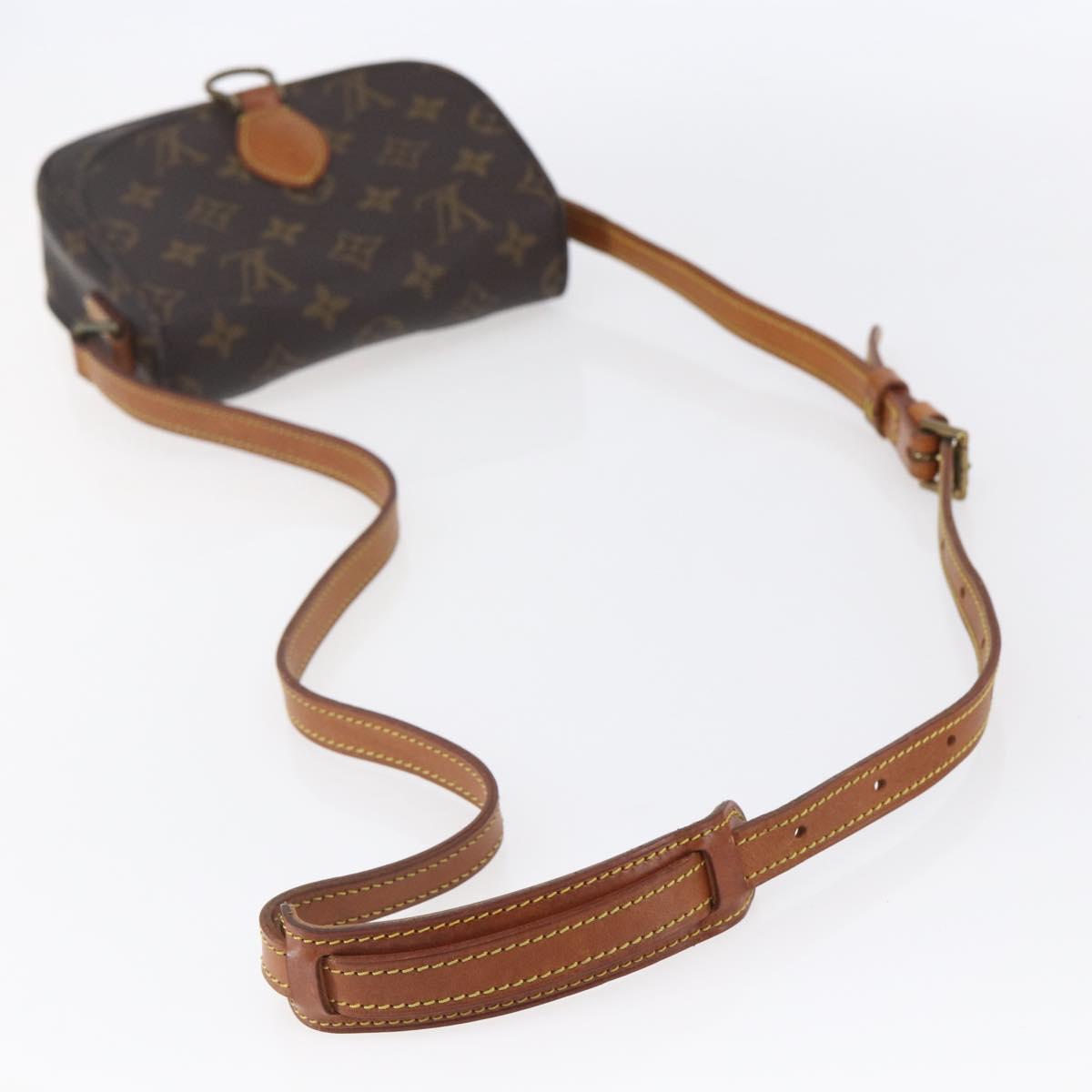 LOUIS VUITTON Monogram Saint Cloud PM Shoulder Bag M51244 LV Auth 153202