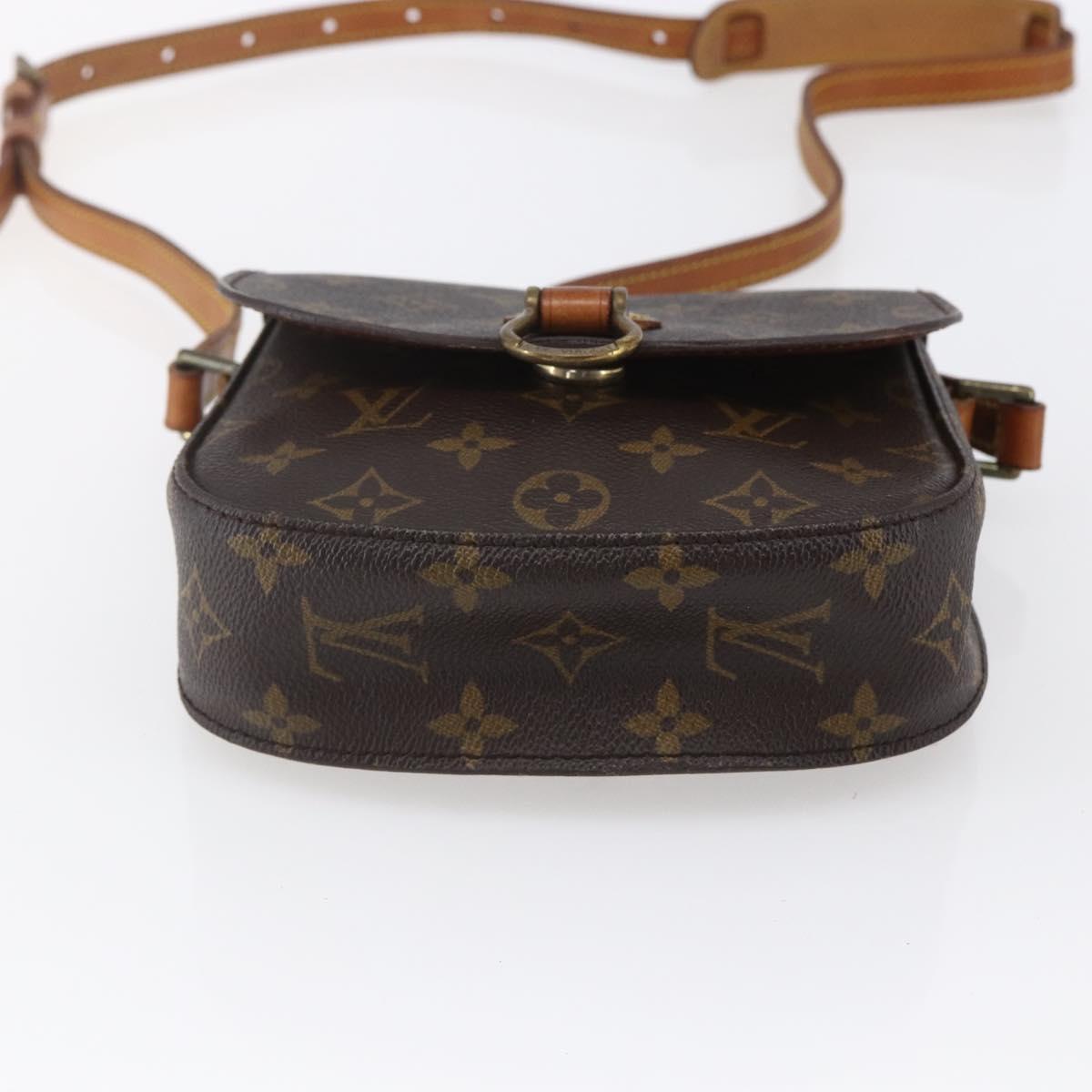 LOUIS VUITTON Monogram Saint Cloud PM Shoulder Bag M51244 LV Auth 153202
