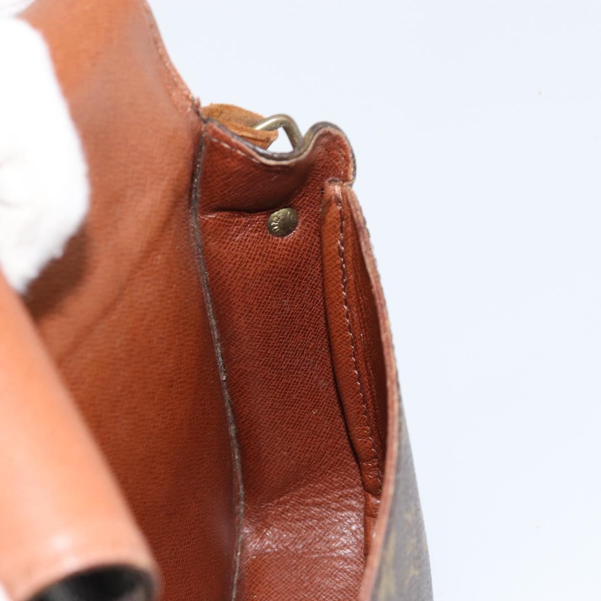 LOUIS VUITTON Monogram Cartouchiere PM Shoulder Bag M51254 LV Auth 153203