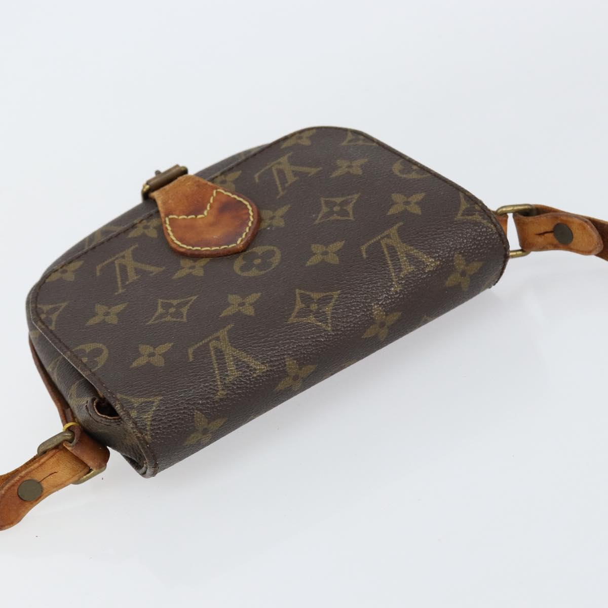 LOUIS VUITTON Monogram Cartouchiere PM Shoulder Bag M51254 LV Auth 153203