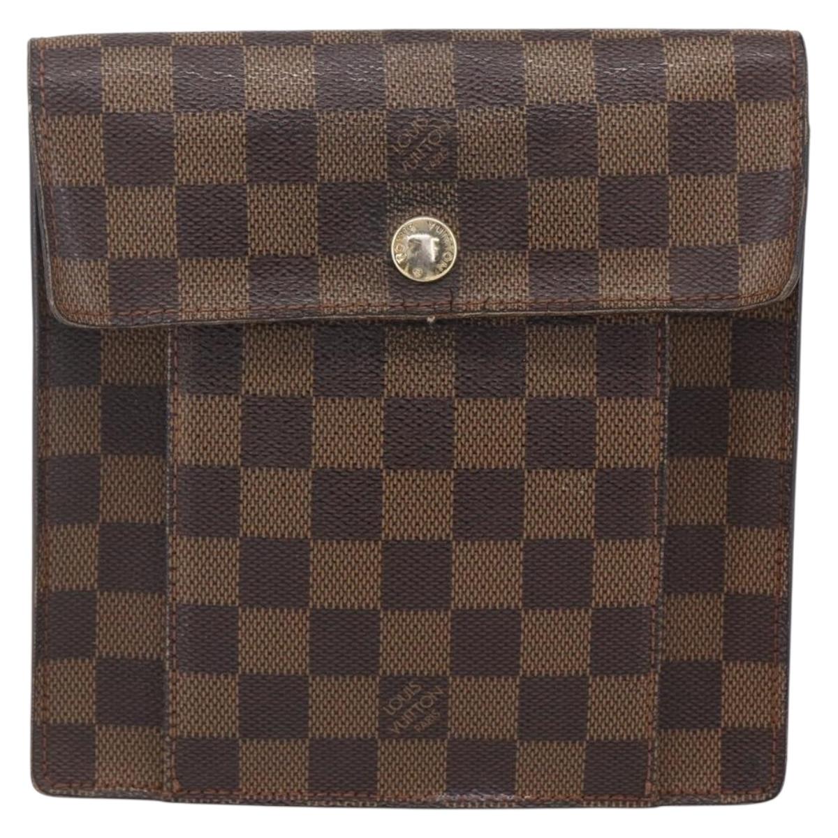 LOUIS VUITTON Damier Ebene Pimlico Shoulder Bag N45272 LV Auth 153205
