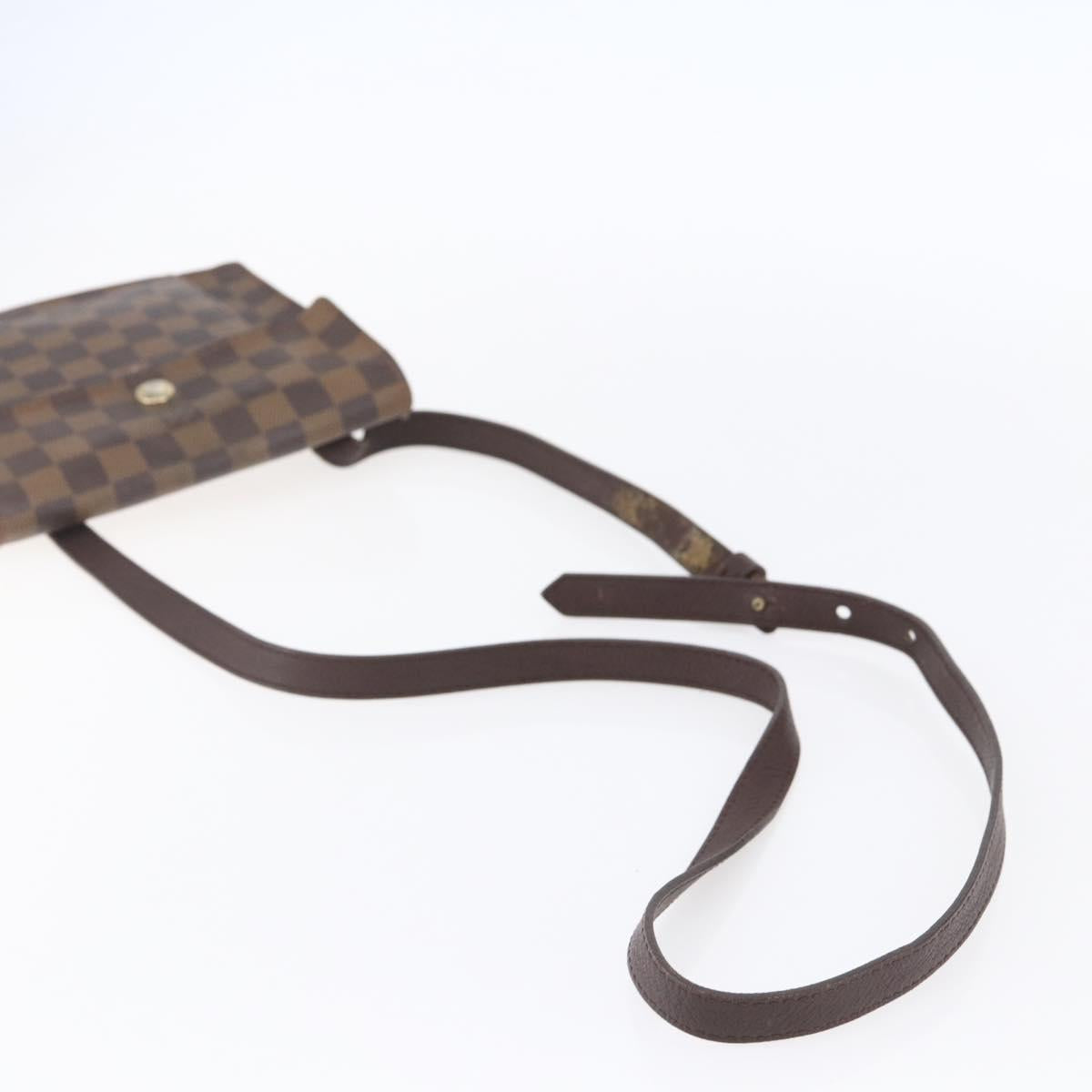 LOUIS VUITTON Damier Ebene Pimlico Shoulder Bag N45272 LV Auth 153205