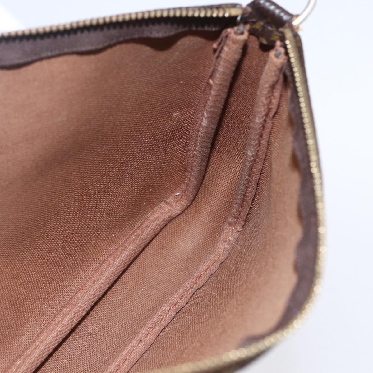 LOUIS VUITTON Monogram Pochette Accessoires Pouch M51980 LV Auth 153207