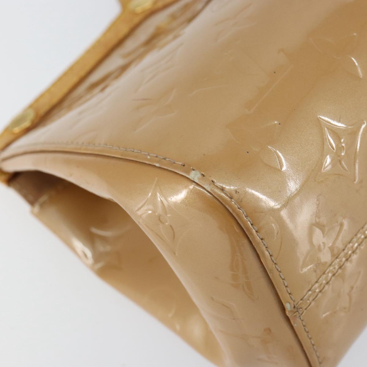 LOUIS VUITTON Monogram Vernis Roxbury Drive Bag 2Way Noisette M91372 Auth 153213