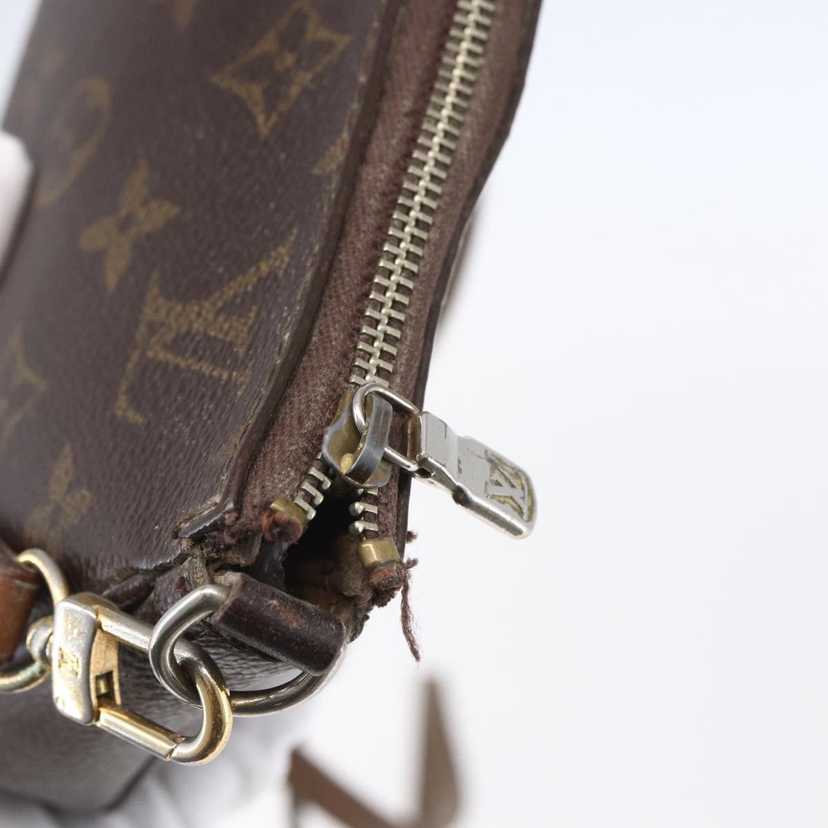 LOUIS VUITTON Monogram Pochette Accessoires Pouch M51980 LV Auth 153227