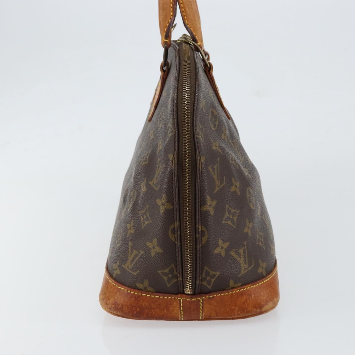 LOUIS VUITTON Monogram Alma Hand Bag M51130 LV Auth 153230