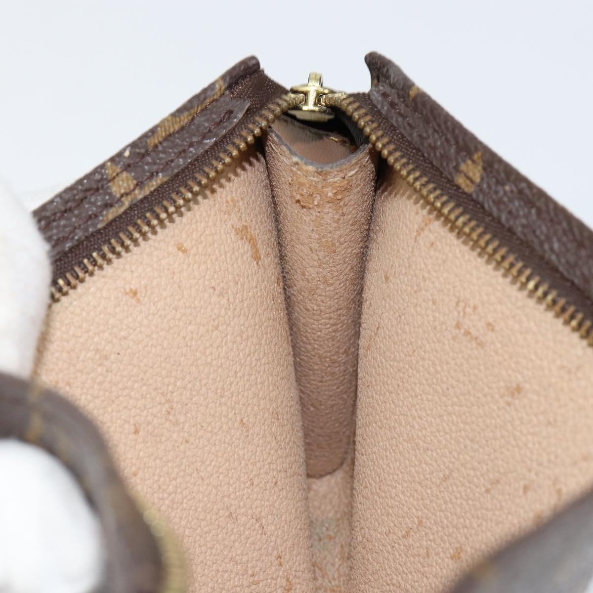 LOUIS VUITTON Monogram Bucket GM Accessory Pouch LV Auth 153232