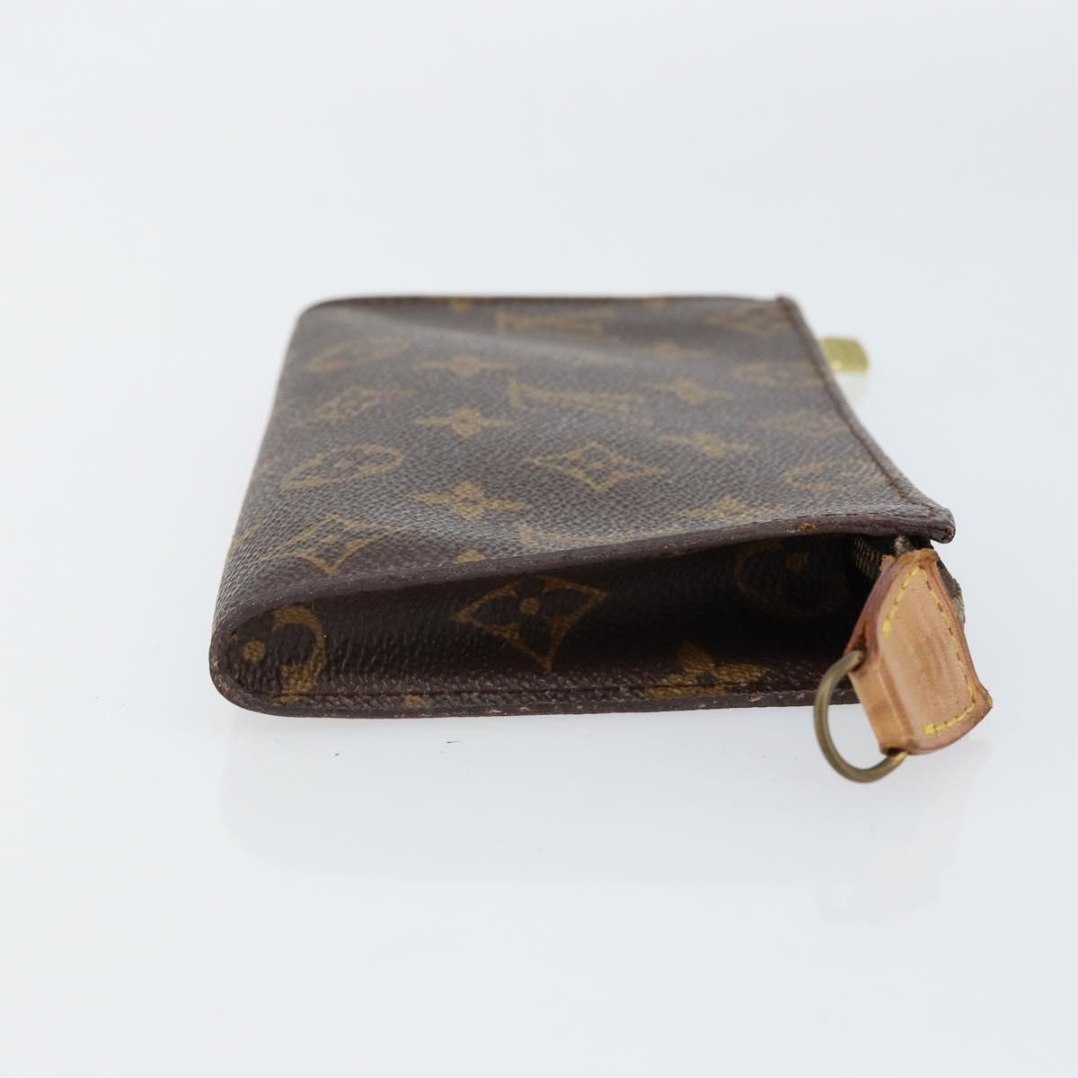 LOUIS VUITTON Monogram Bucket GM Accessory Pouch LV Auth 153232