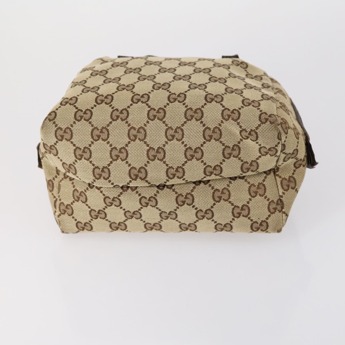 GUCCI GG Canvas Shoulder Bag 5 Set Beige Gold Auth 153244