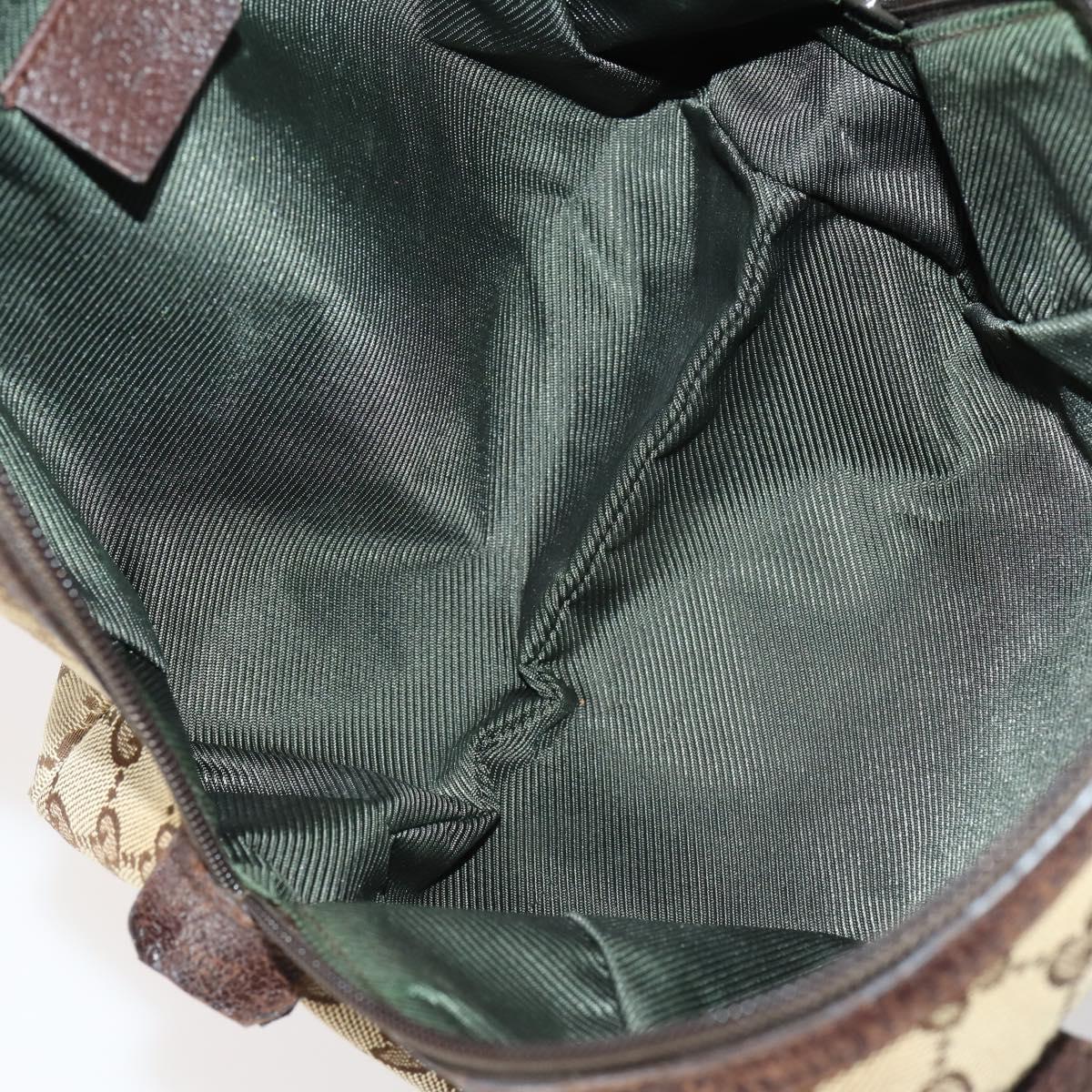 GUCCI GG Canvas Shoulder Bag 5 Set Beige Gold Auth 153244