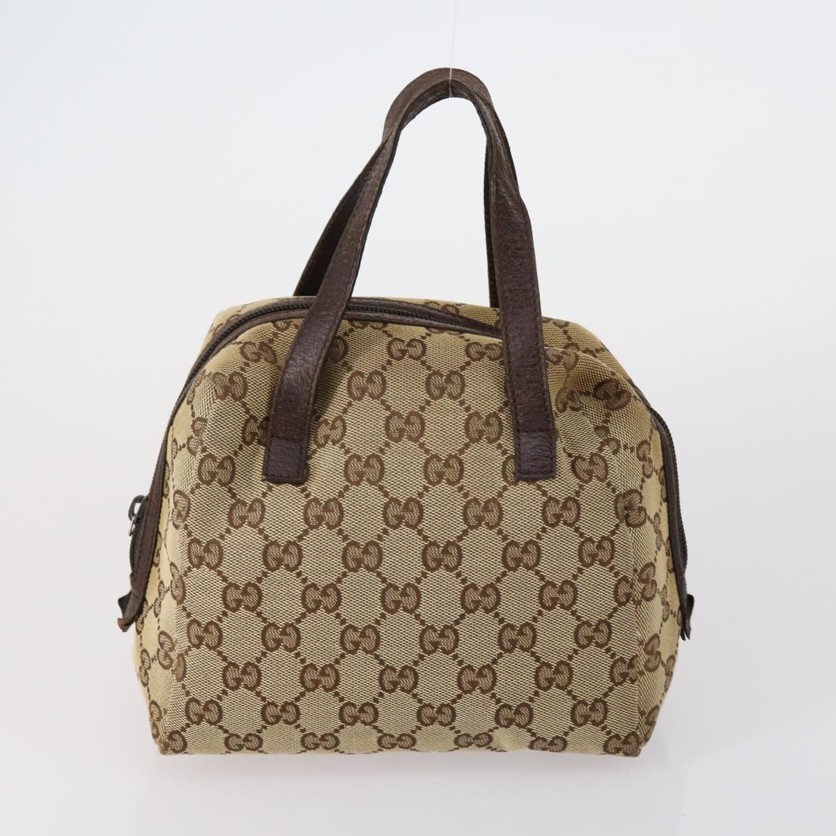 GUCCI GG Canvas Shoulder Bag 5 Set Beige Gold Auth 153244