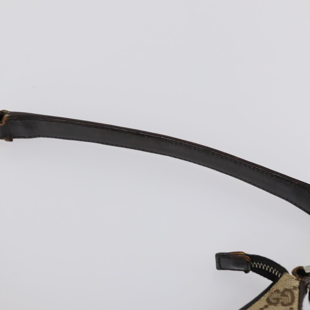 GUCCI GG Canvas Supreme Shoulder Bag 4 Set Beige Auth 153246