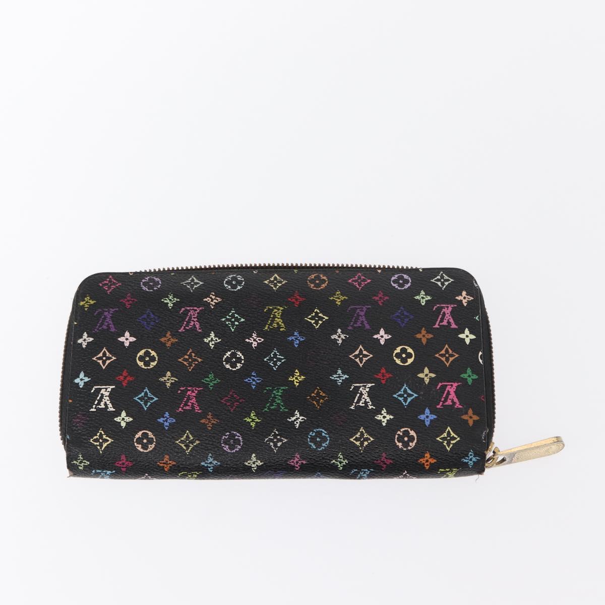 SAINT LAURENT PRADA Louis Vuitton Multicolor Wallet Leather 3 Set Auth 153248