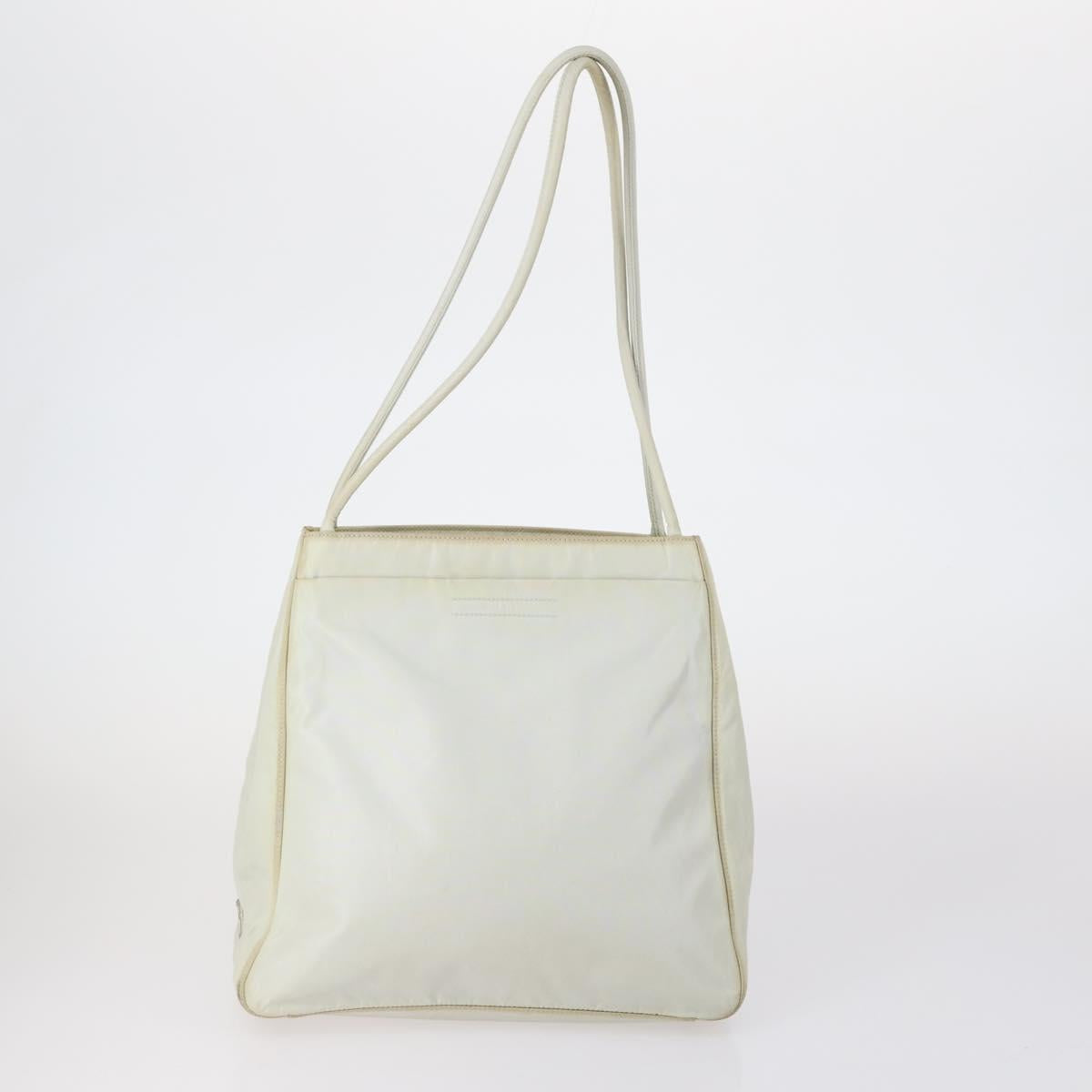 PRADA Hand Bag Nylon 5 Set Black White pink Auth 153249