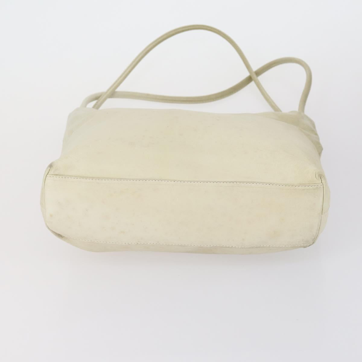 PRADA Hand Bag Nylon Leather 5 Set Black White Auth 153250