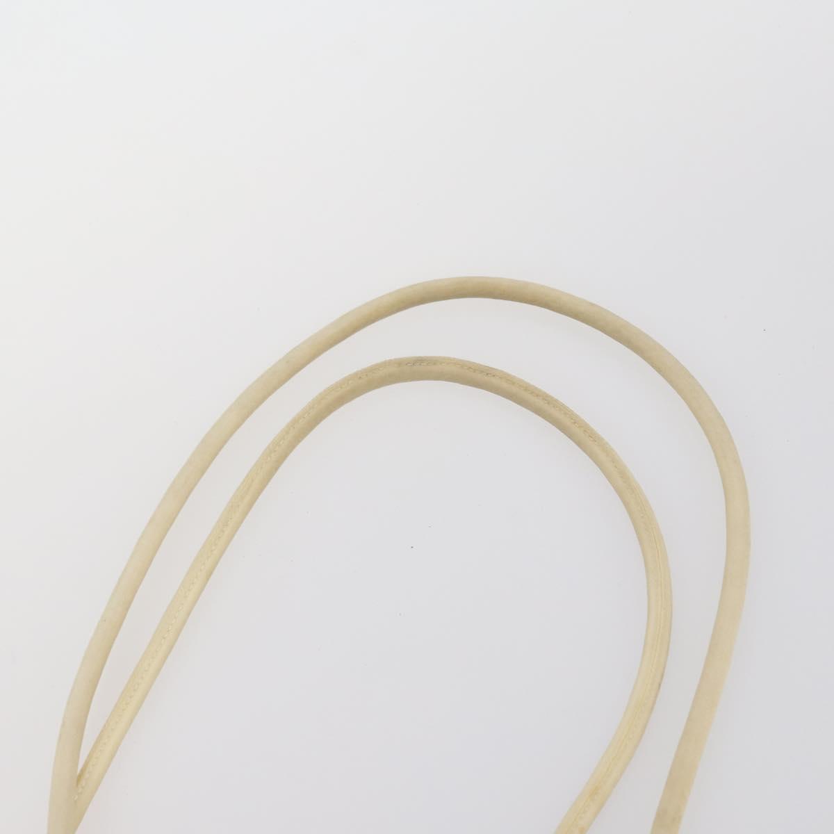 PRADA Hand Bag Nylon 3 Set White Black Auth 153252