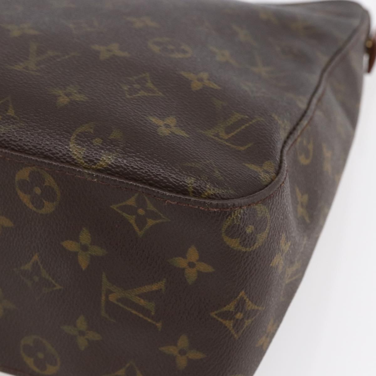 LOUIS VUITTON Monogram Looping GM Shoulder Bag M51145 LV Auth 153302