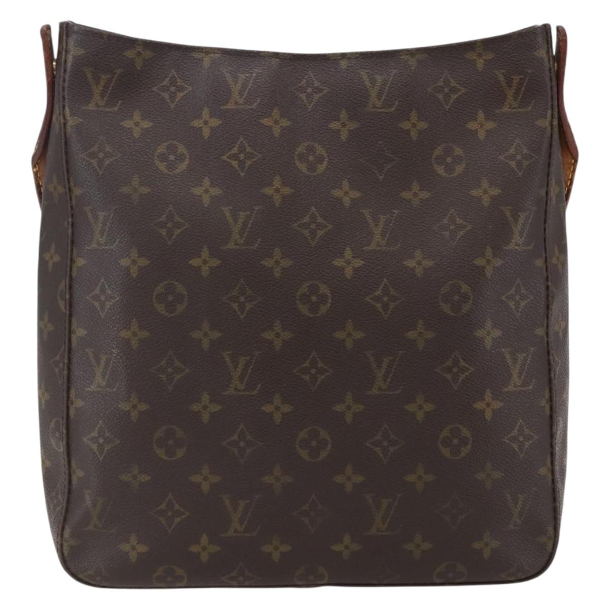 LOUIS VUITTON Monogram Looping GM Shoulder Bag M51145 LV Auth 153302