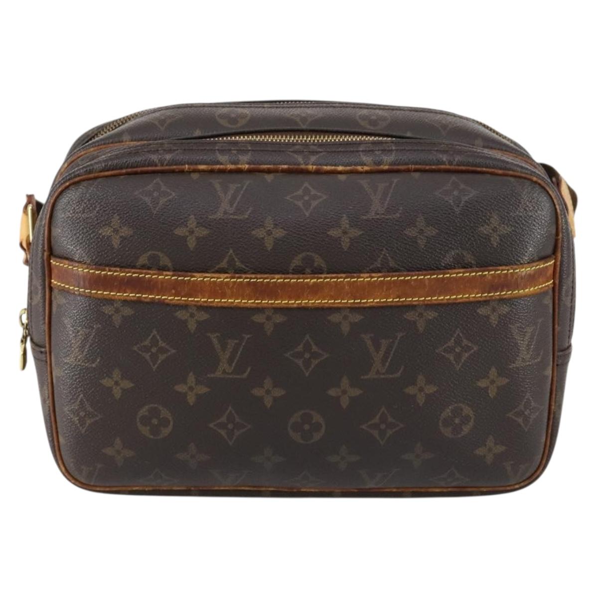 LOUIS VUITTON Monogram Reporter PM Shoulder Bag M45254 LV Auth 153303