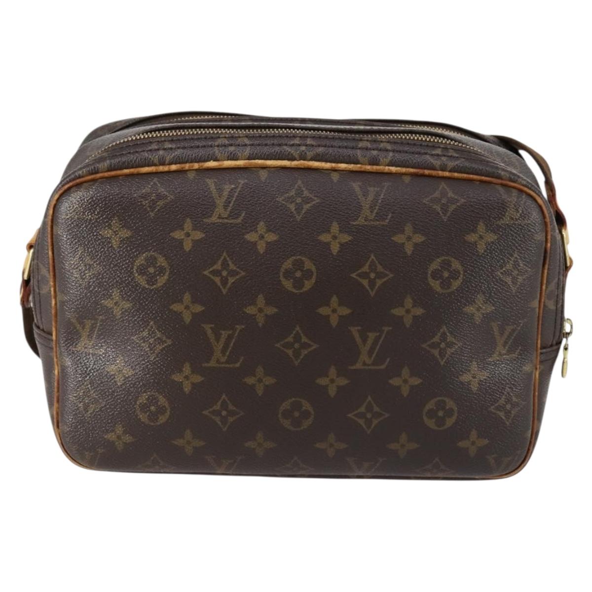 LOUIS VUITTON Monogram Reporter PM Shoulder Bag M45254 LV Auth 153303