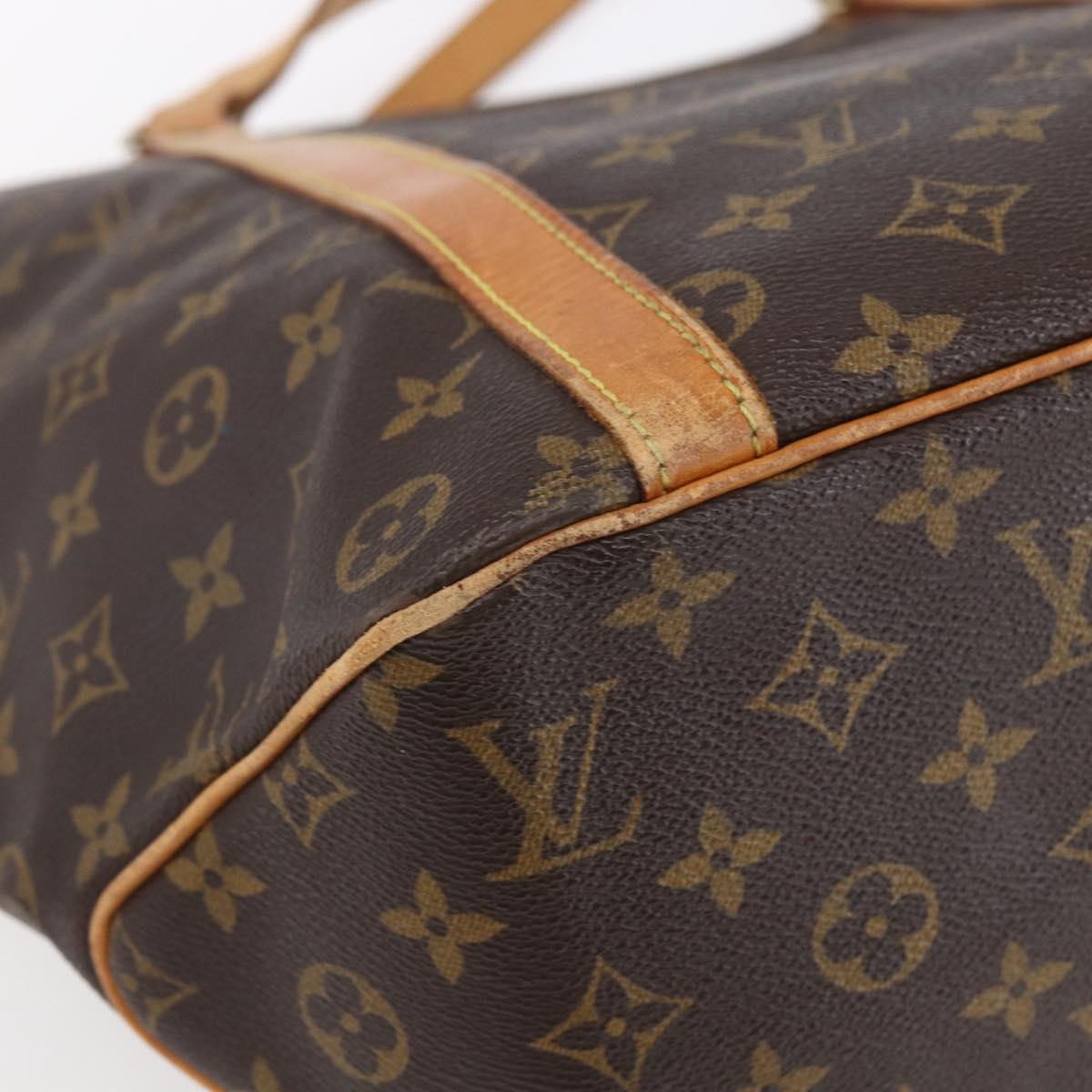 LOUIS VUITTON Monogram Sac Shopping Tote Bag M51108 LV Auth 153304