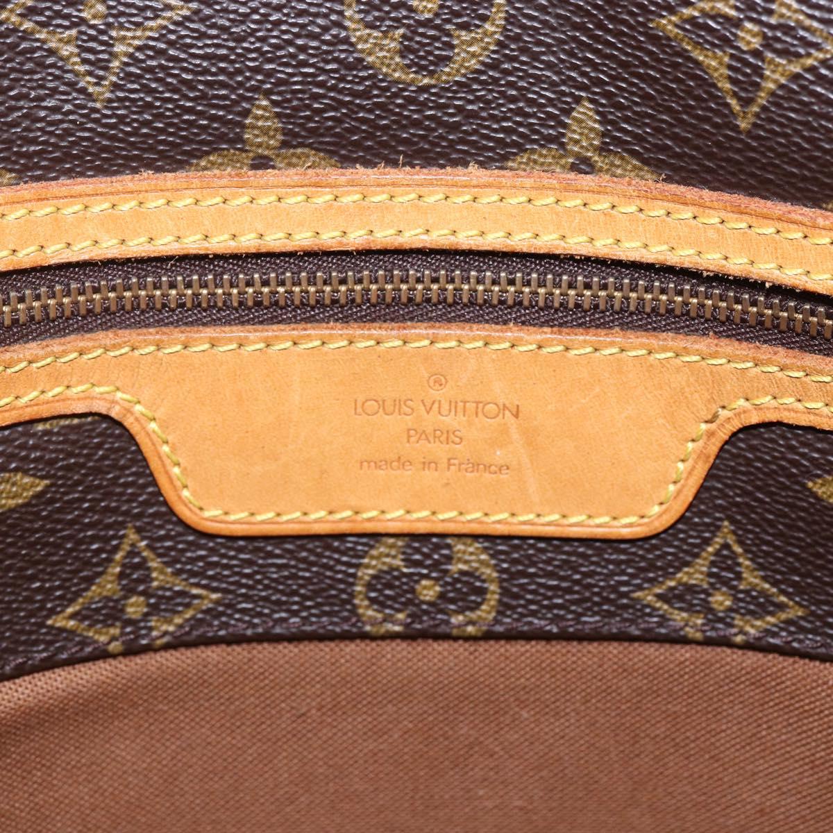 LOUIS VUITTON Monogram Sac Shopping Tote Bag M51108 LV Auth 153304