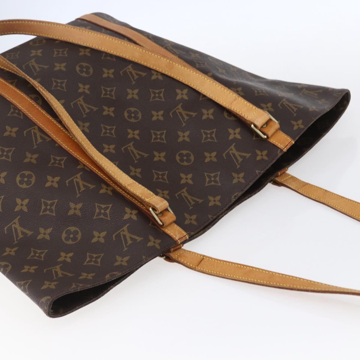 LOUIS VUITTON Monogram Sac Shopping Tote Bag M51108 LV Auth 153304