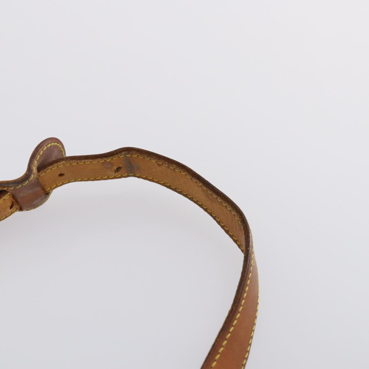 LOUIS VUITTON Monogram Saumur 43 Shoulder Bag M42252 LV Auth 153305