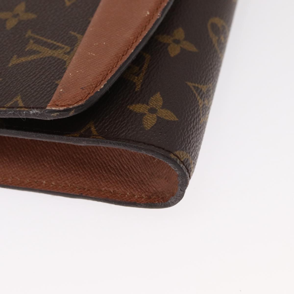 LOUIS VUITTON Monogram Bordeaux 24 Shoulder Bag M51798 LV Auth 153306