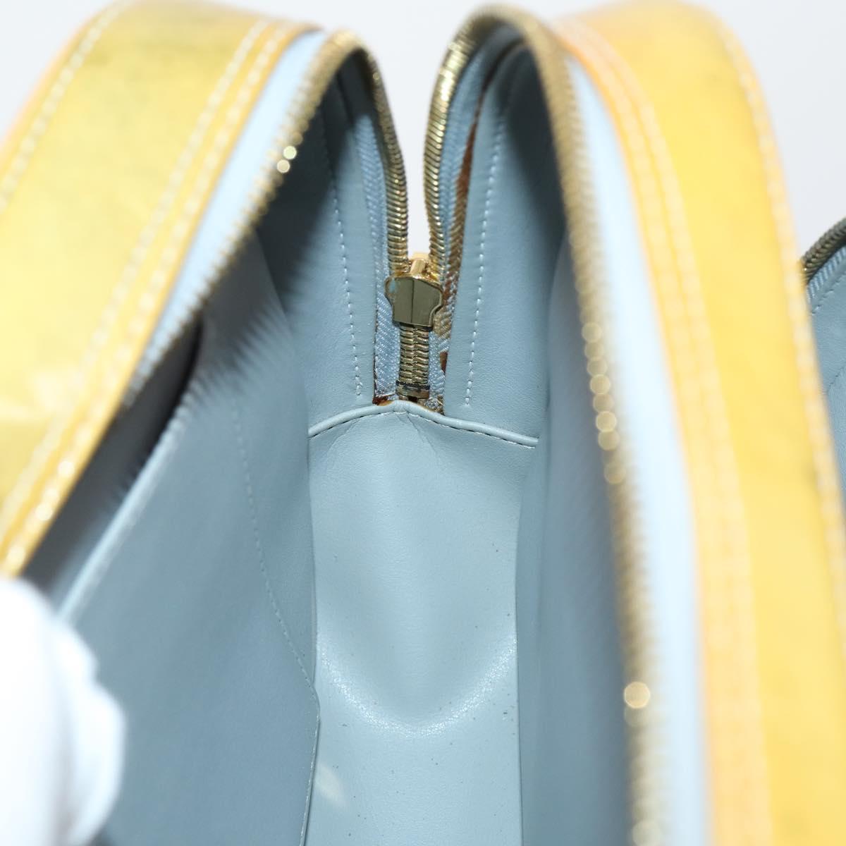 LOUIS VUITTON Monogram Vernis Marley Backpack Gris M91038 LV Auth 153312