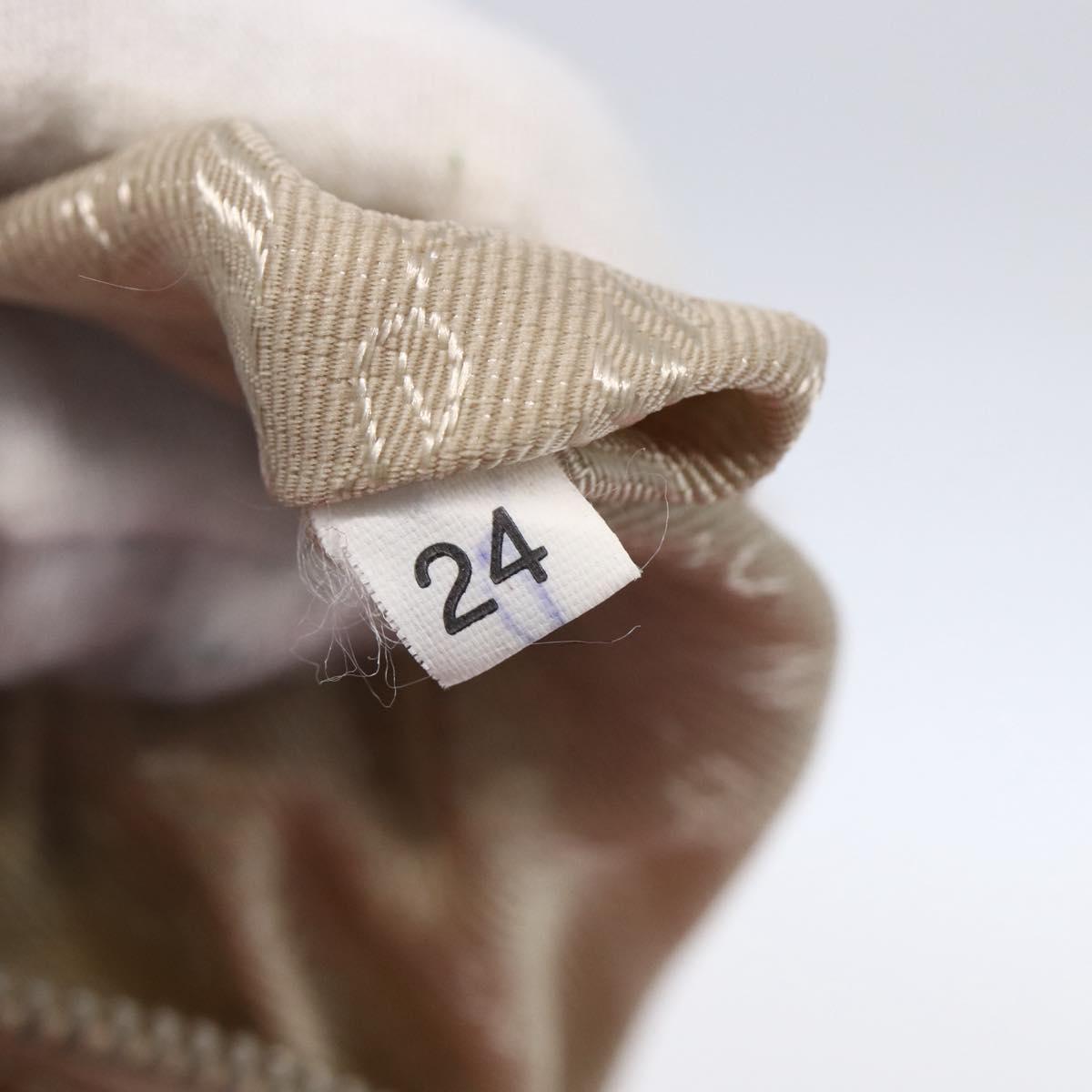 PRADA Hand Bag Nylon 2way Pink Silver Auth 153314