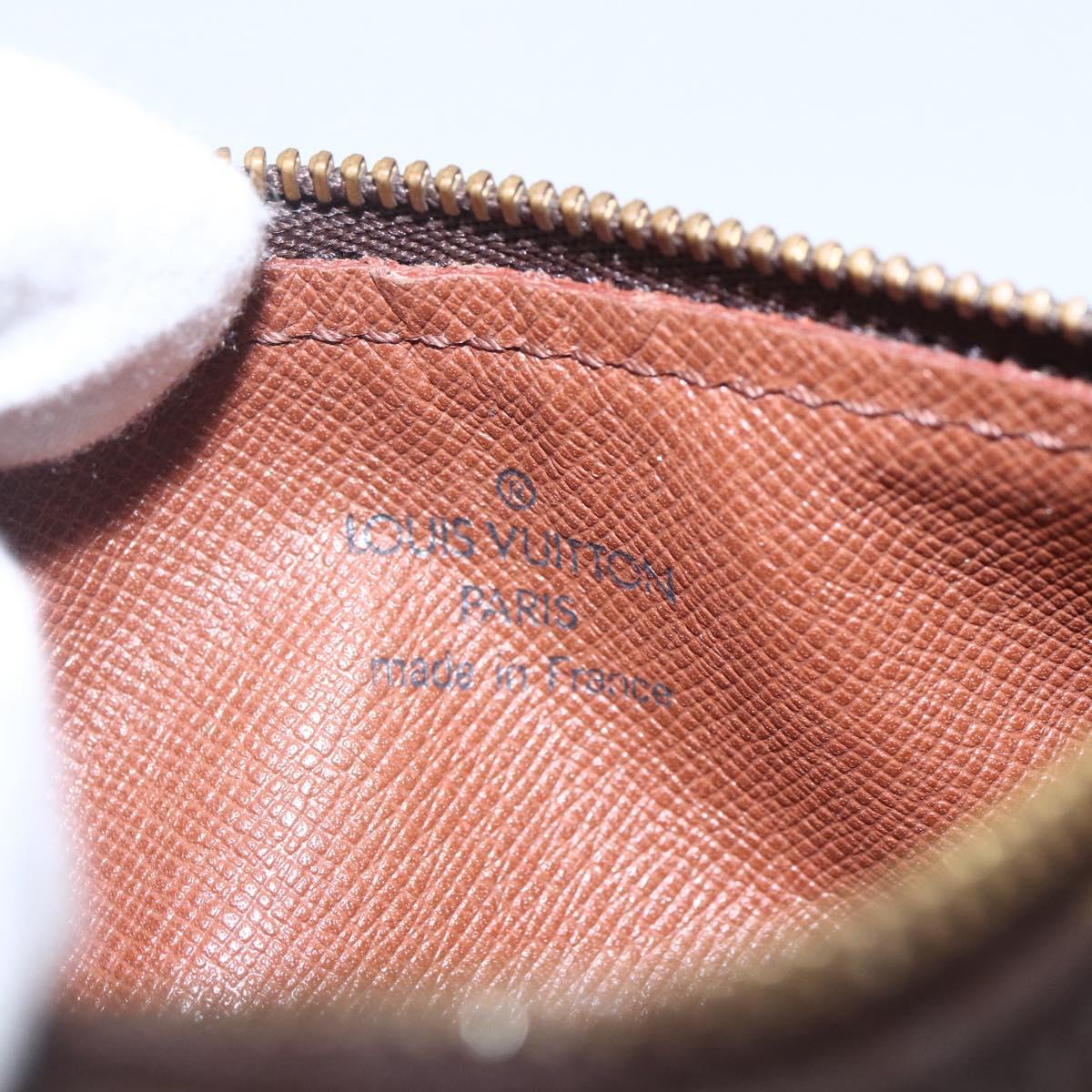 LOUIS VUITTON Monogram Papillon Pouch LV Auth 153321