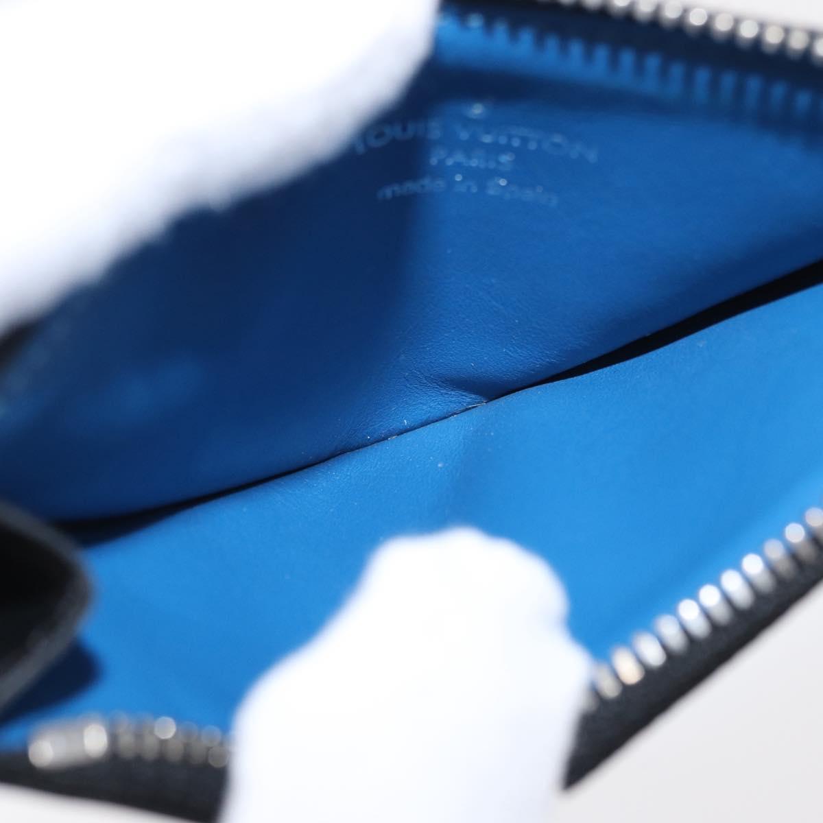 LOUIS VUITTON Damier Graphite Playphone 8+ Card Case N60106 LV Auth 153324