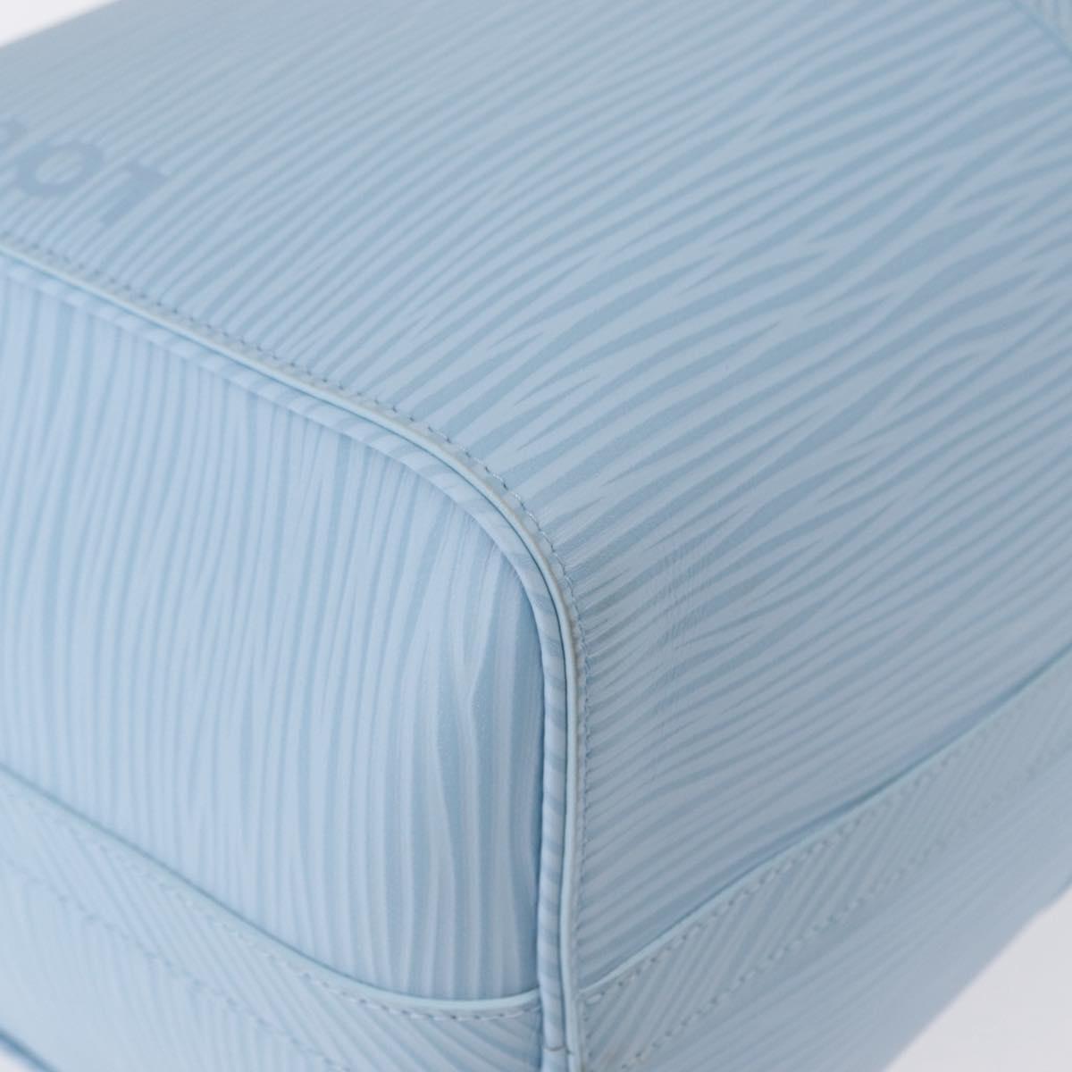 LOUIS VUITTON Epi XL Keepall Bandouliere 50 Bag Ice Blue M24949 LV Auth 153333SM