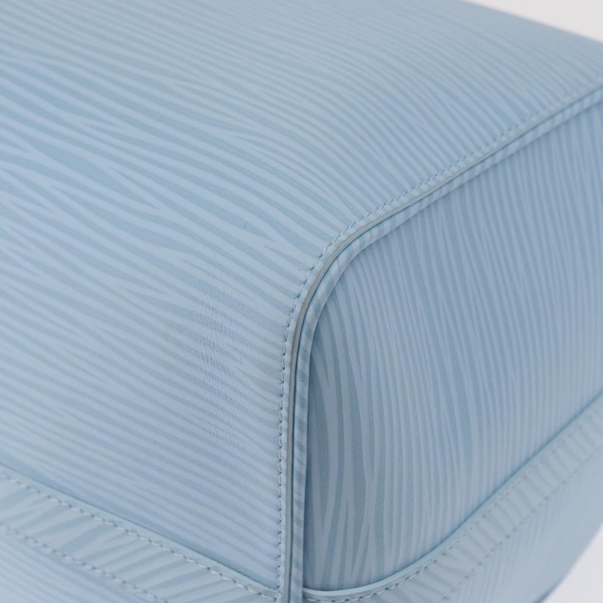 LOUIS VUITTON Epi XL Keepall Bandouliere 50 Bag Ice Blue M24949 LV Auth 153333SM